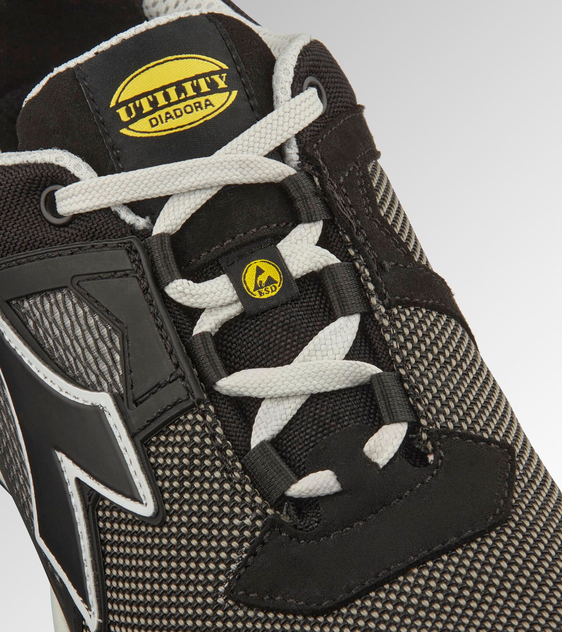 Low-top S3S safety shoes GLOVE A.BOX LOW GHOST S3S STEEL GRAY/BLACK - Utility