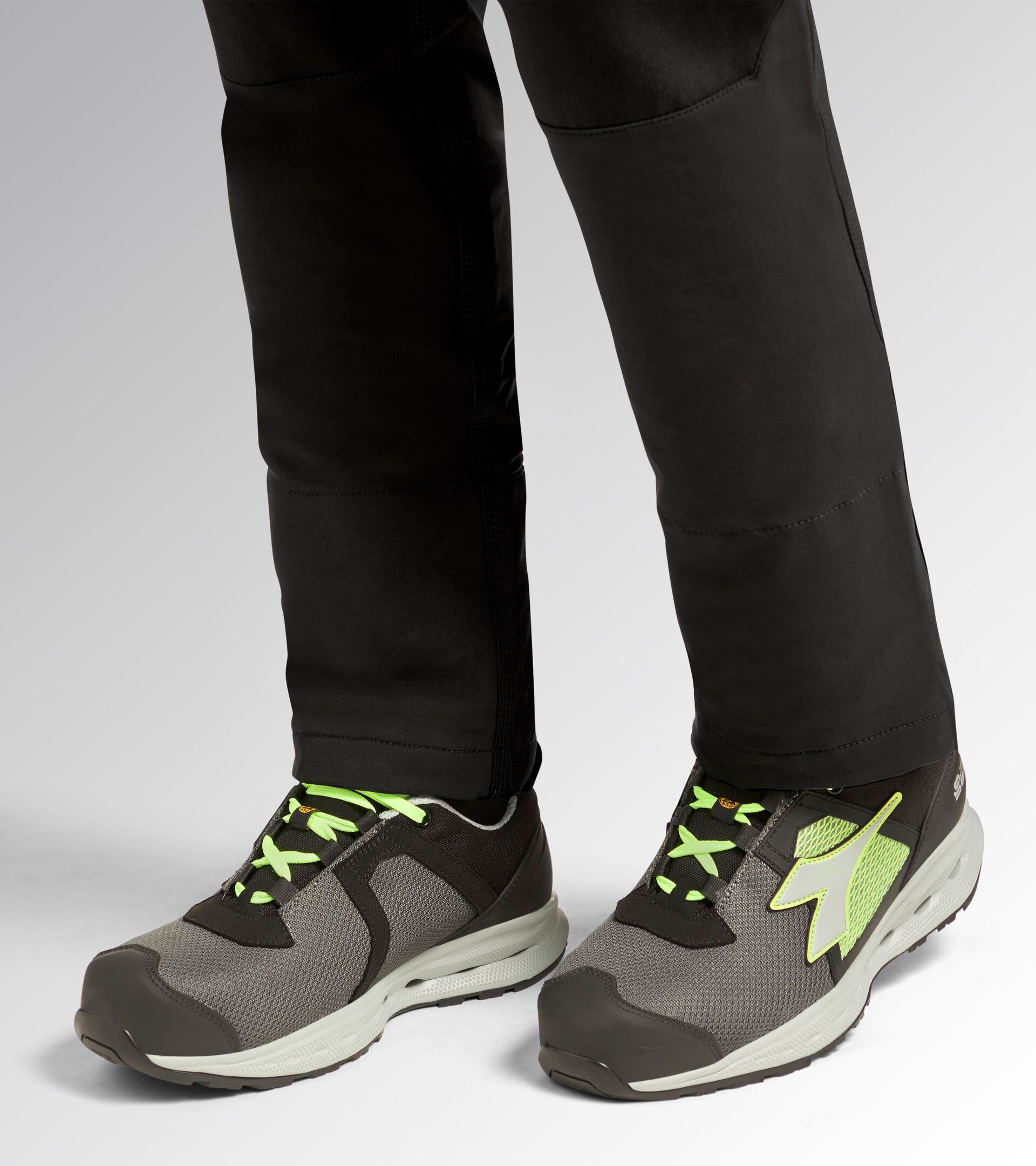 Chaussures de s&eacute;curit&eacute; basses S1PS GLOVE A.BOX LOW GHOST S1PS NOIR/JAUNE FLUO - Utility