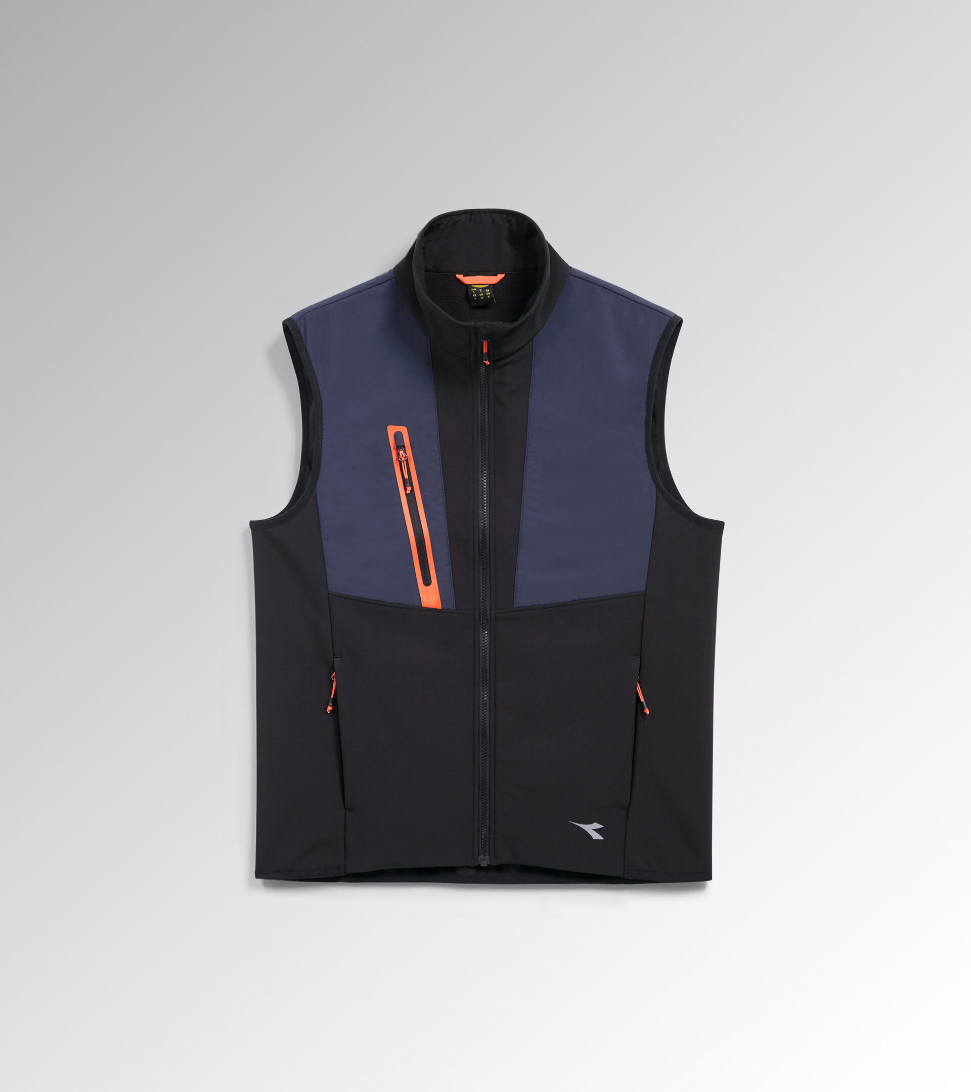 Gilet da lavoro VEST SOFTSHELL HYBRID NERO/BLU PROFONDO - Utility