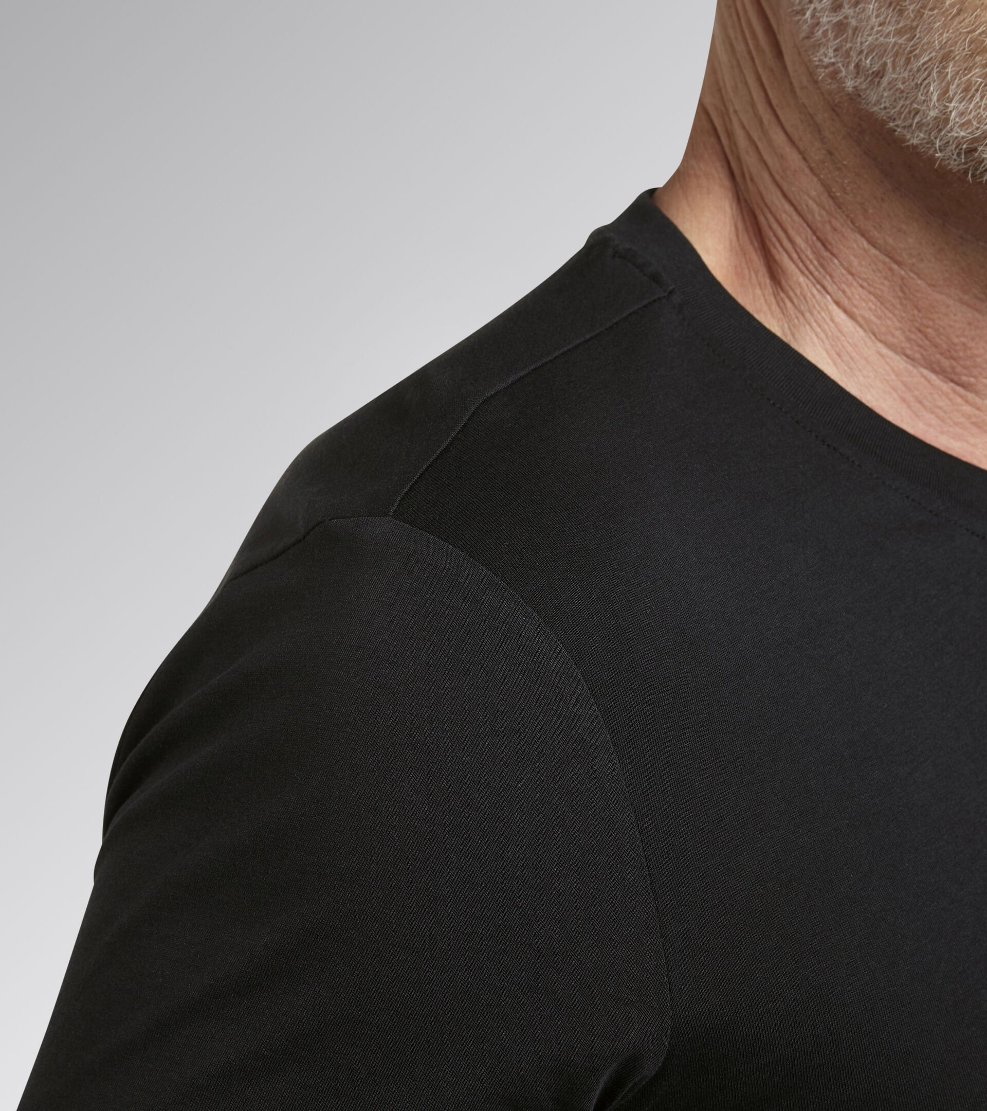 T-SHIRT GRAPHIC ORGANIC, BLACK, hi-res