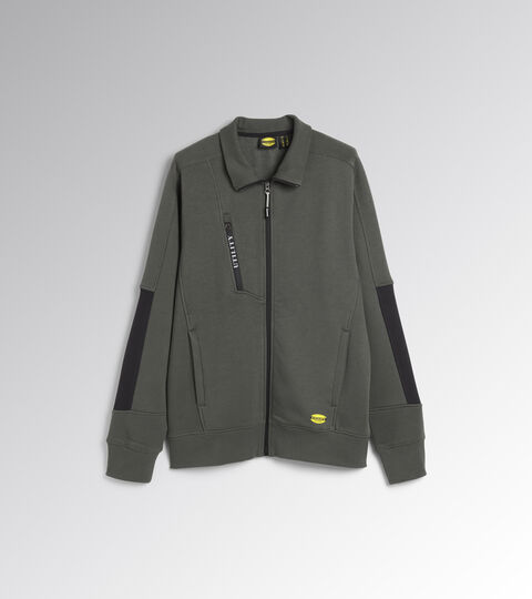 Work track jacket SWEATSHIRT FZ LITEWORK GREEN THYME - Utility