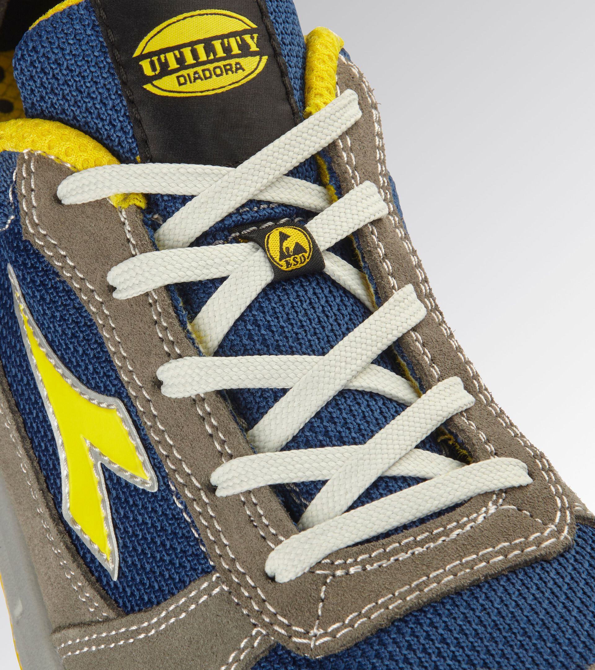 Low safety shoe RUN TEXT LOW S1PS FO SR ESD CASTLE ROCK/INSIGNIA BLUE - Utility