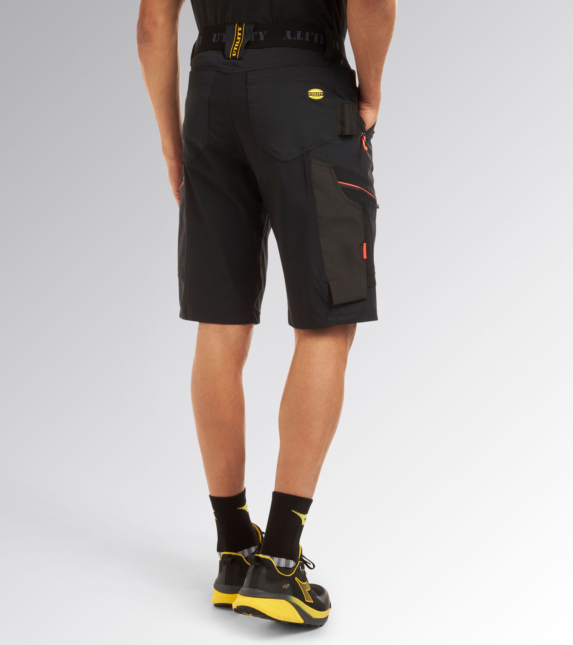 Bermuda work shorts BERMUDA SHADOW BLACK - Utility