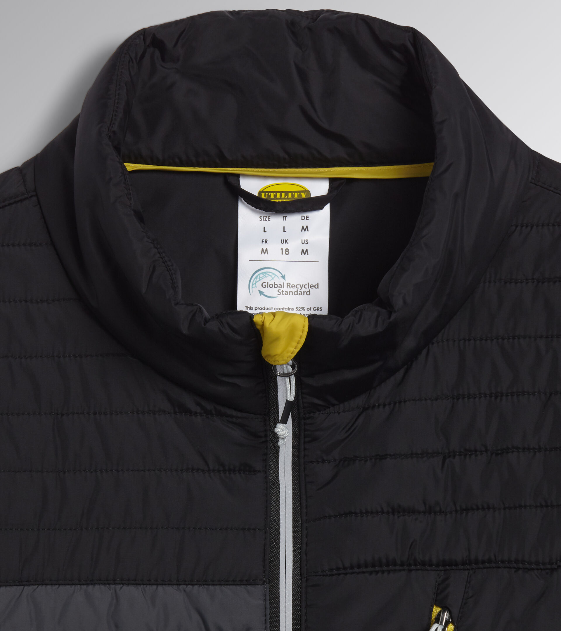 Veste de travail LIGHT JACKET COLOR BLOCK NR/VERT FORET NUIT/JAUNE TERAX - Utility