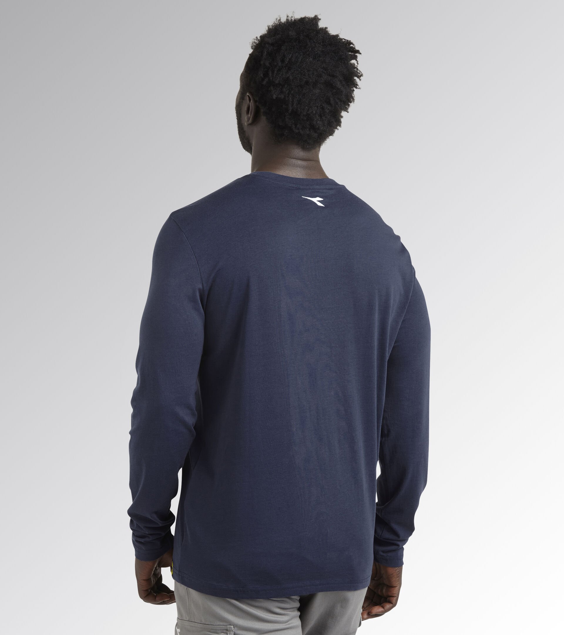 Long-sleeved work T-shirt T-SHIRT ML MONO ORGANIC CLASSIC NAVY - Utility