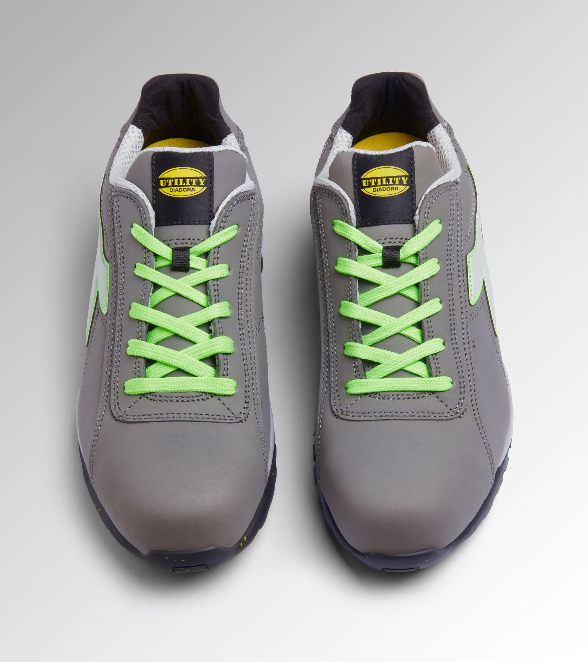 Low safety shoe GLOVE MDS LOW S3S FO HRO SR COAL/GREEN FLUO - Utility