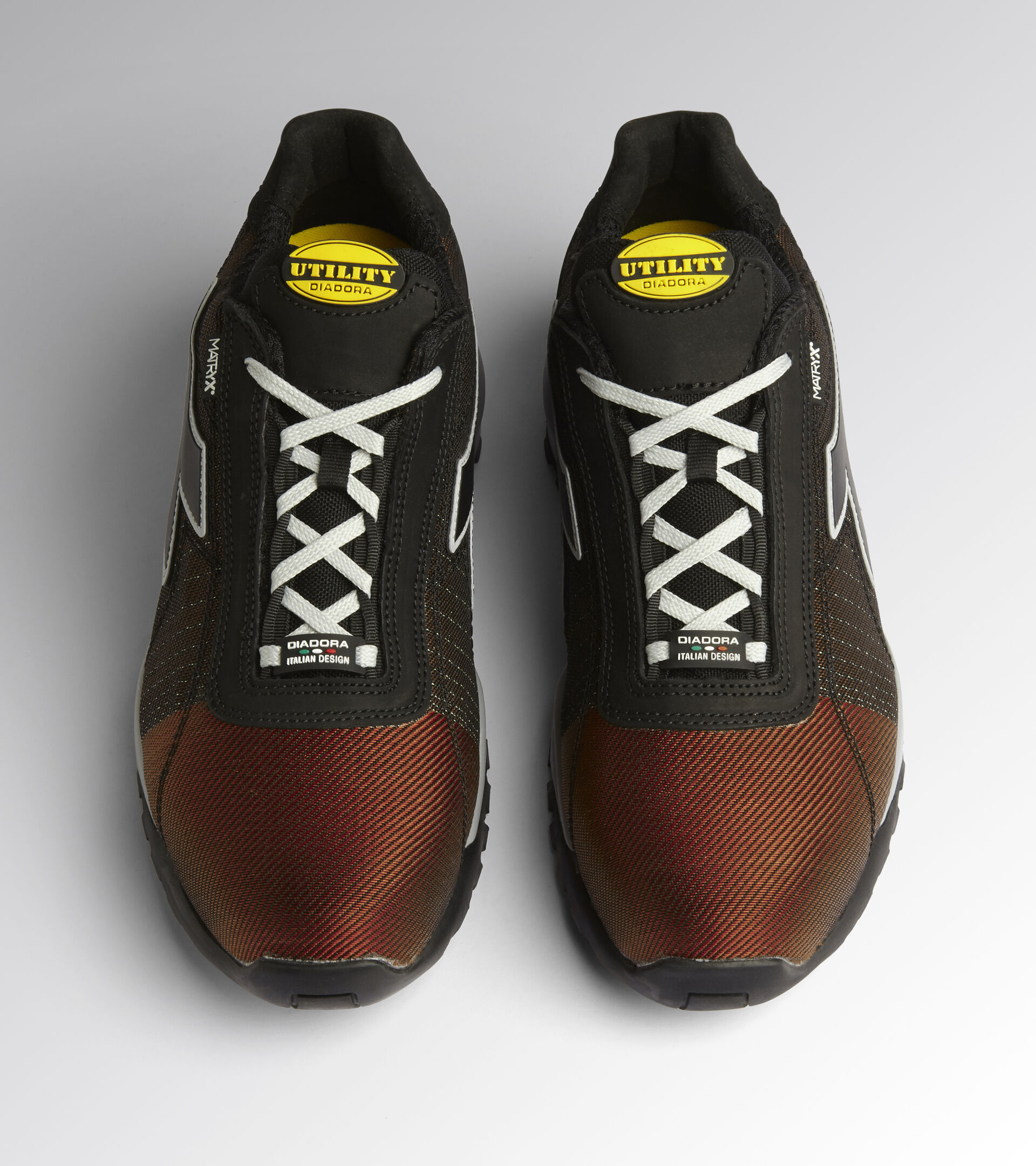 GLOVE MDS MATRYX LOW S3 HRO SRC, ROSSO FIAMMA/NERO, hi-res