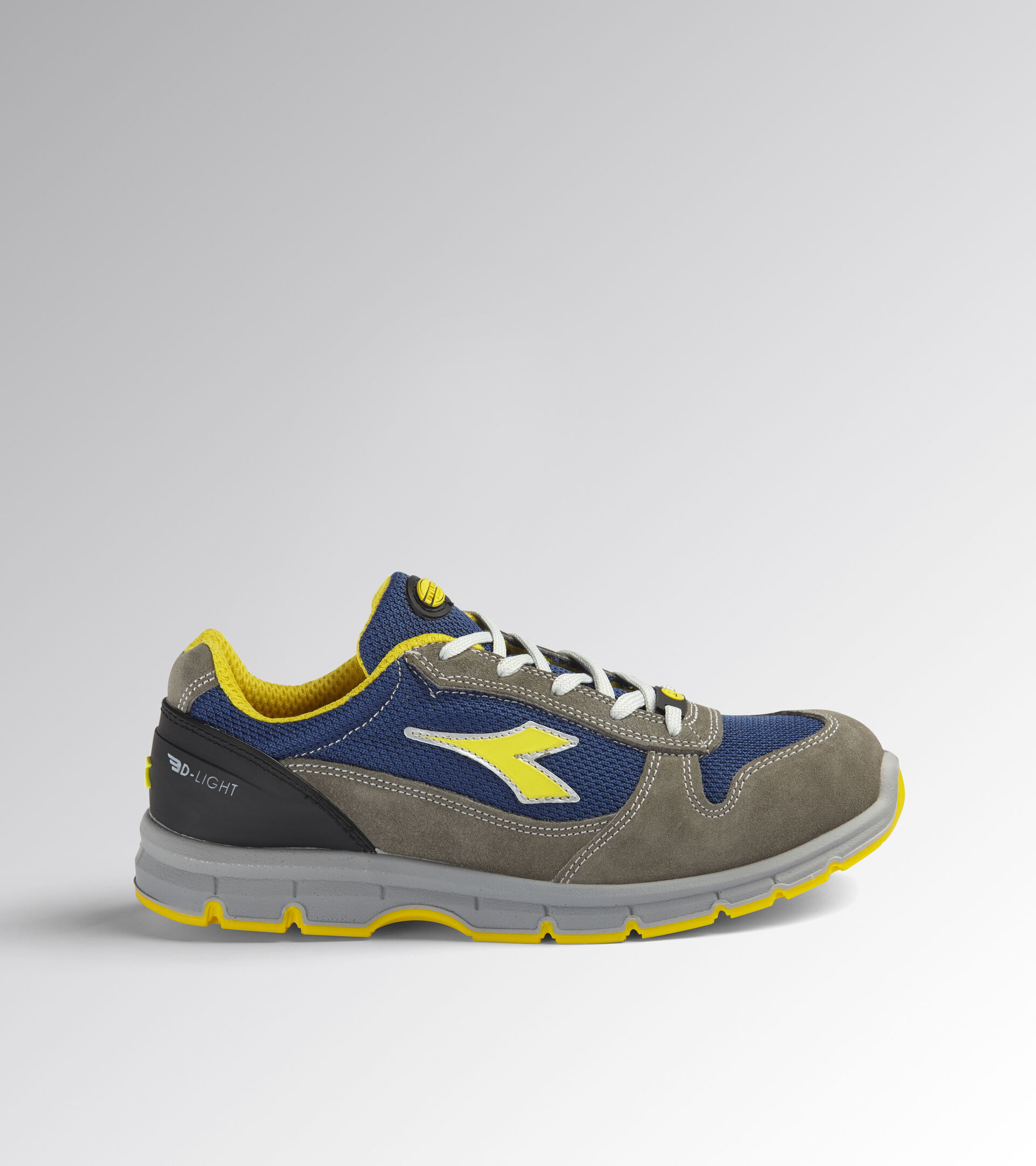 Scarpa antinfortunistica bassa RUN TEXT LOW S1P SRC ESD GRIGIO CASTELLO/BLU INSEGNA - Utility