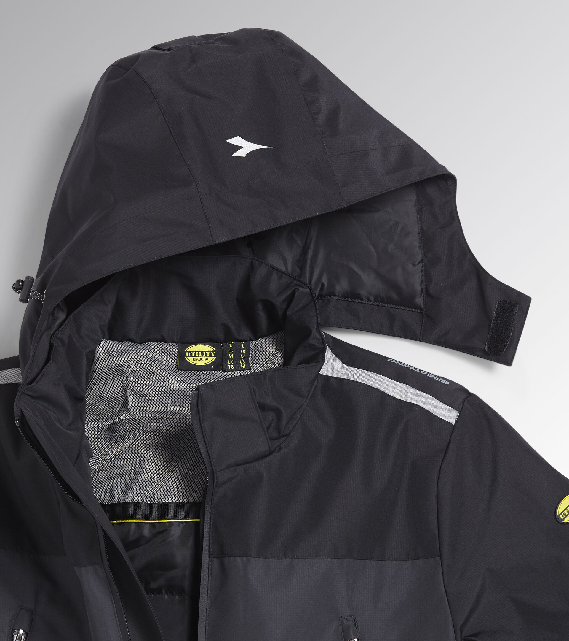 PADDED JACKET TECH, BLACK COAL, hi-res