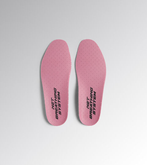 Insoles for Utility shoes INSOLE PU RUN NET SHOCKING PINK/BLACK - Utility
