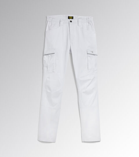 Work trousers PANT STAFF STRETCH CARGO OPTICAL WHITE - Utility