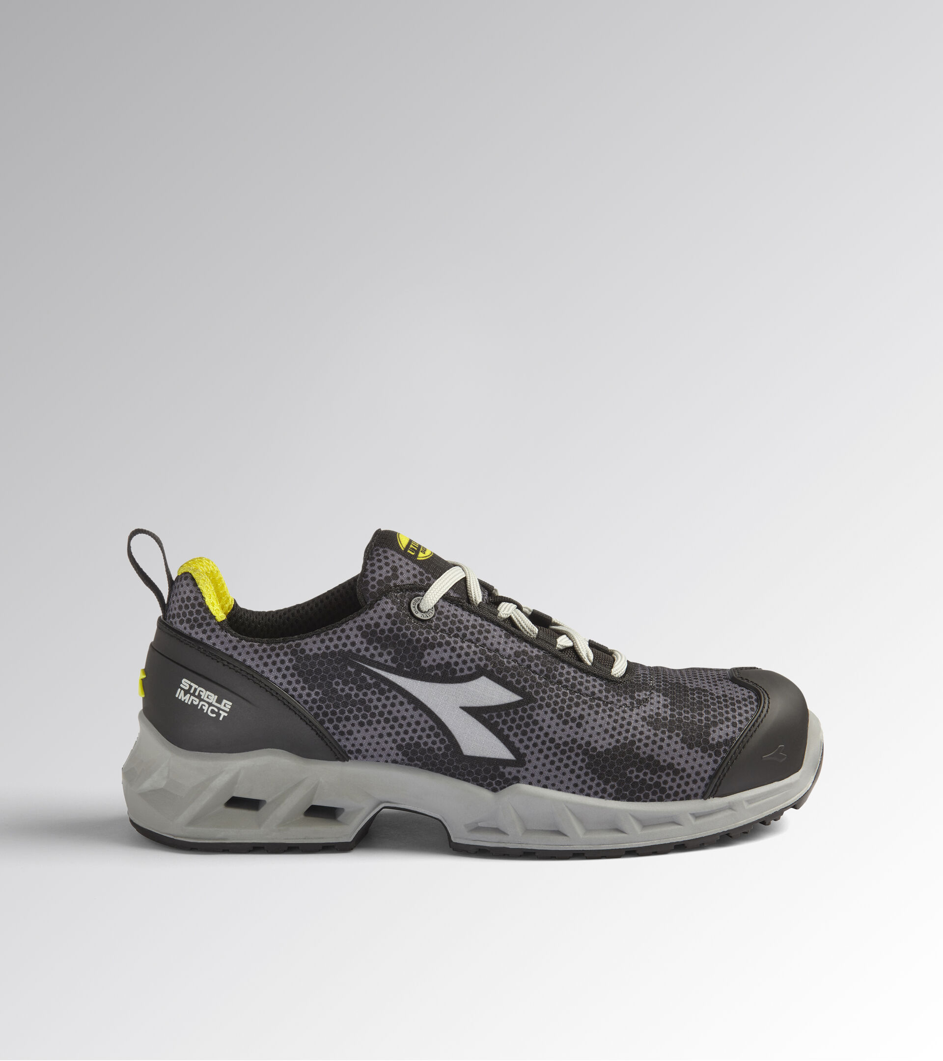 Scarpa antinfortunistica bassa SHARK STABLE IMPACT LOW S1P SRC ESD GRIGIO/NERO - Utility