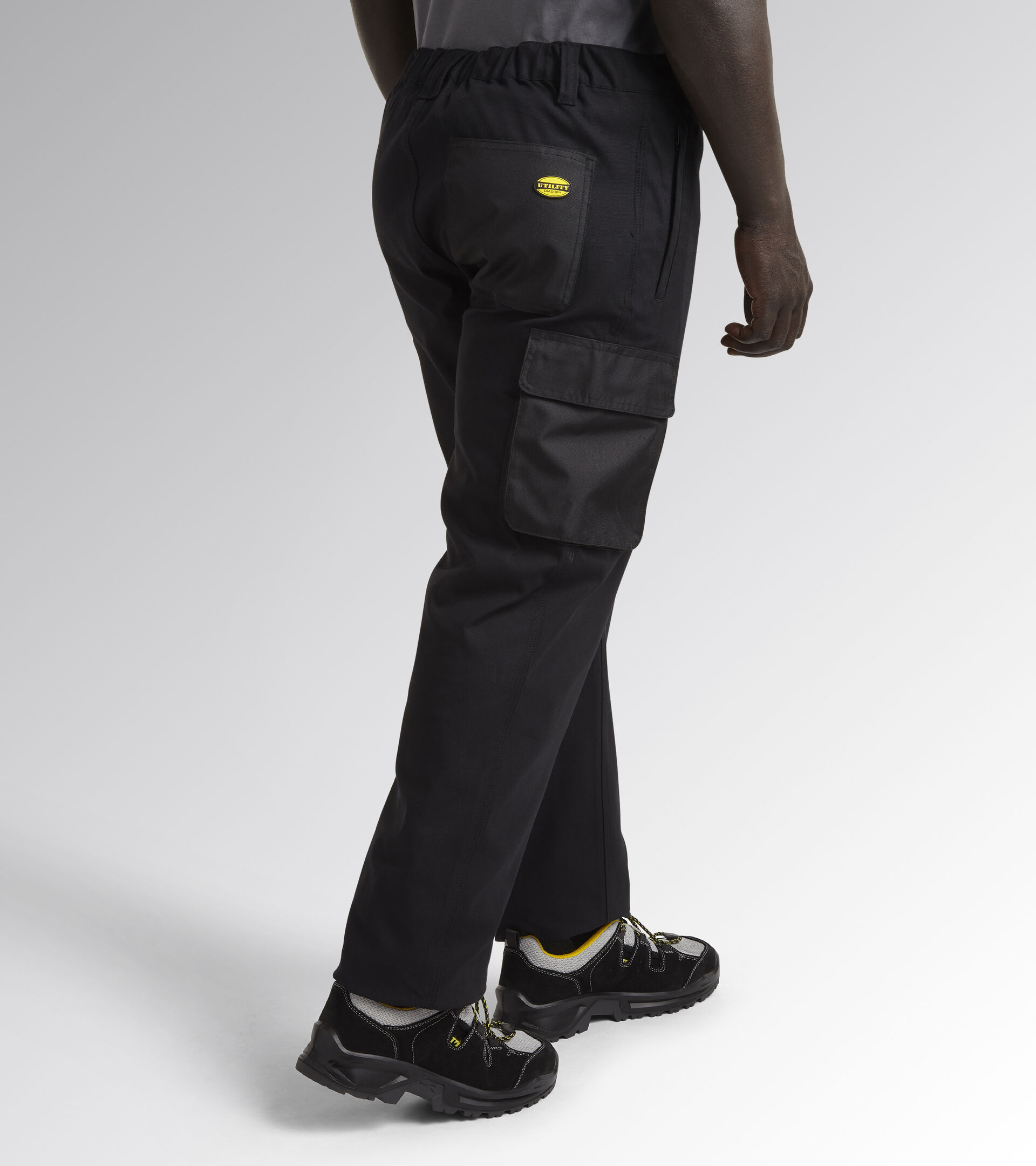 Work trousers PANT STRETCH CARGO BLACK - Utility