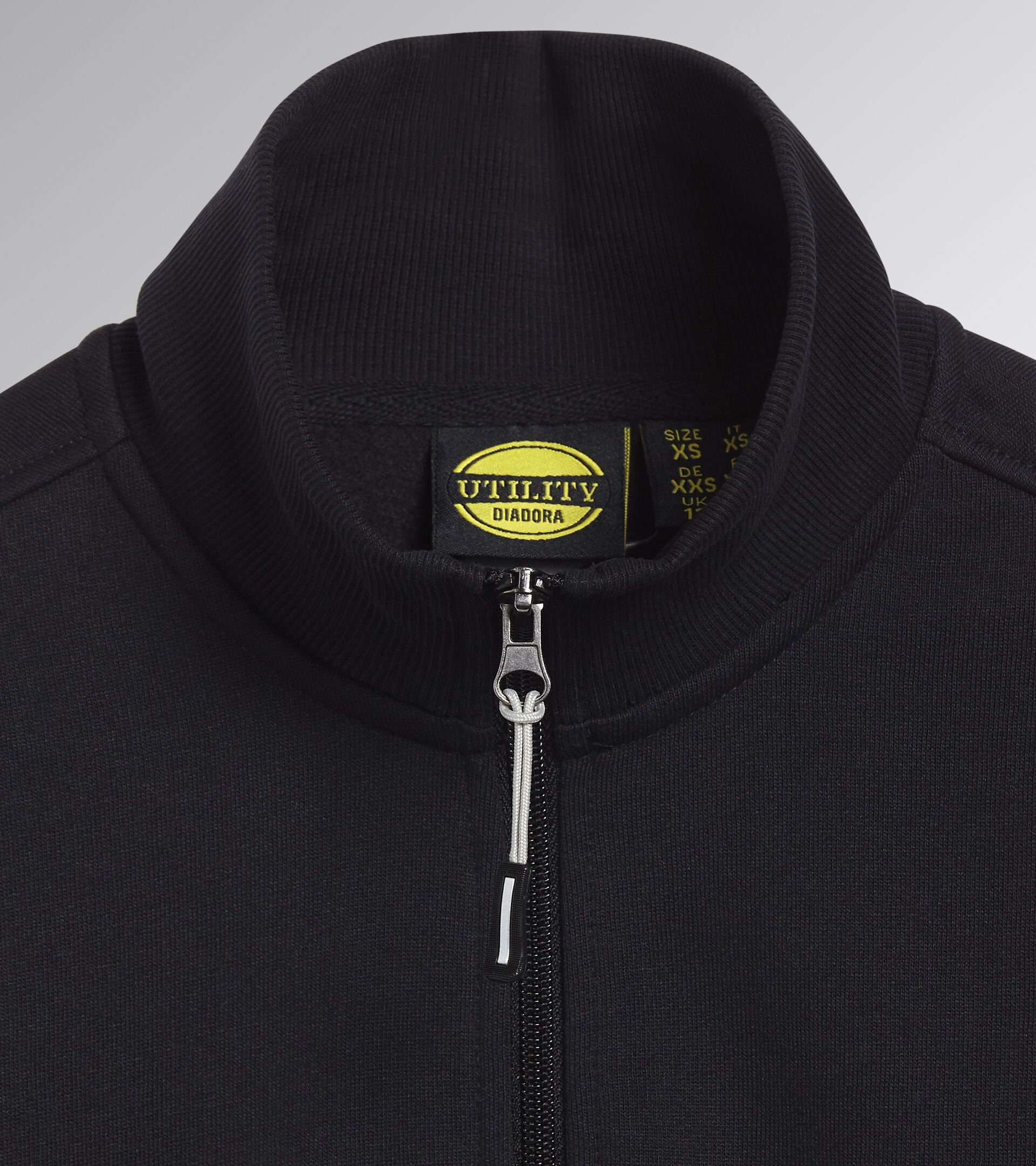 SWEATSHIRT INDUSTRY HZ, BLACK, hi-res