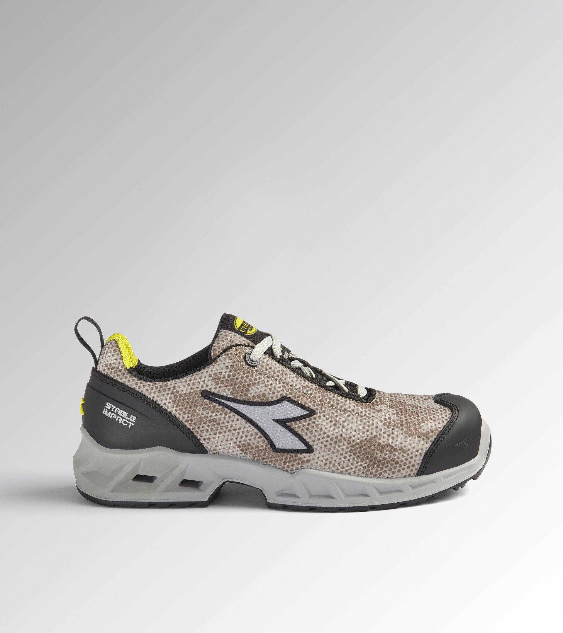 Scarpa antinfortunistica bassa SHARK STABLE IMPACT LOW S1P SRC ESD GRIGIO ROCCIA LUNARE/NERO - Utility