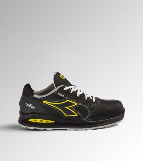 Low safety shoe RUN NET AIRBOX MATRYX LOW S3S FO SR SC BLACK/BLACK - Utility