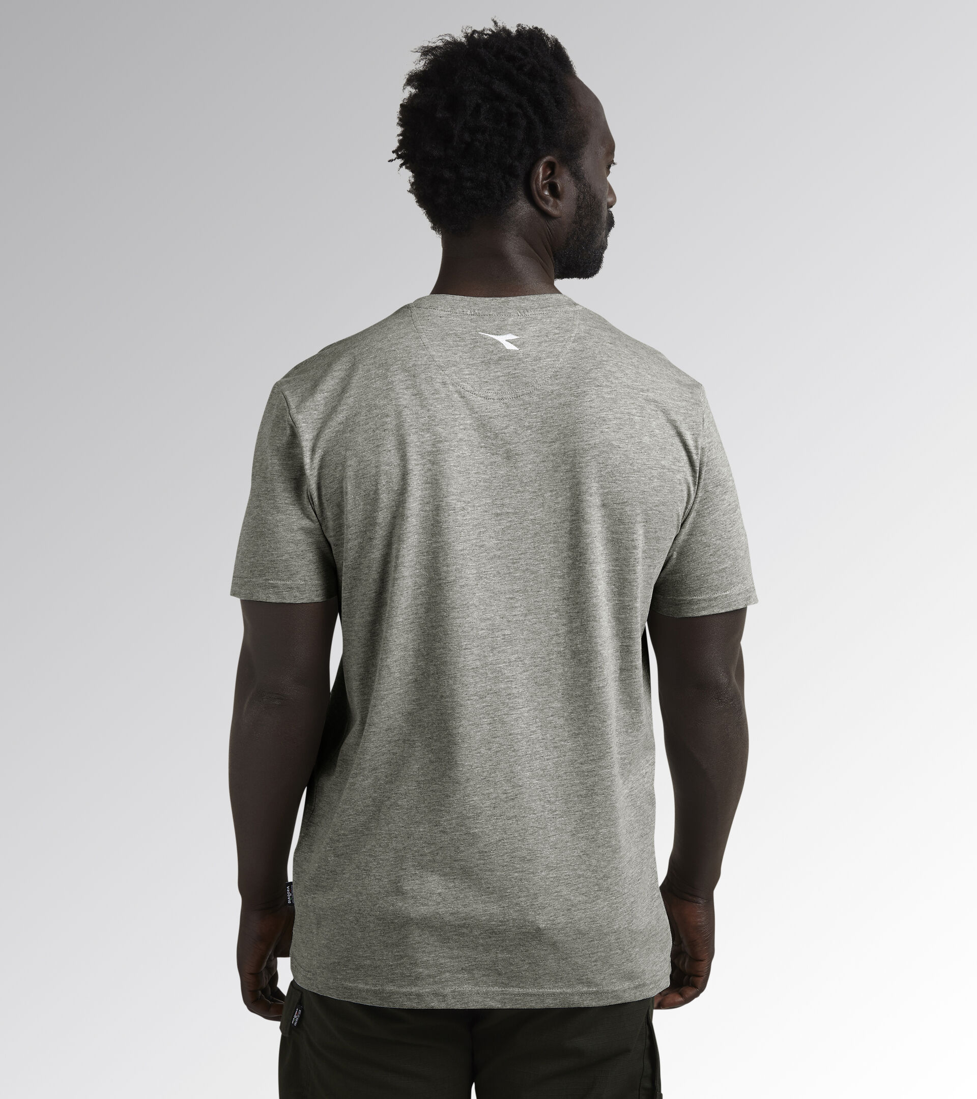 Short-sleeved work T-shirt T-SHIRT MC ATONY ORGANIC LIGHT MIDDLE GREY MELANGE - Utility