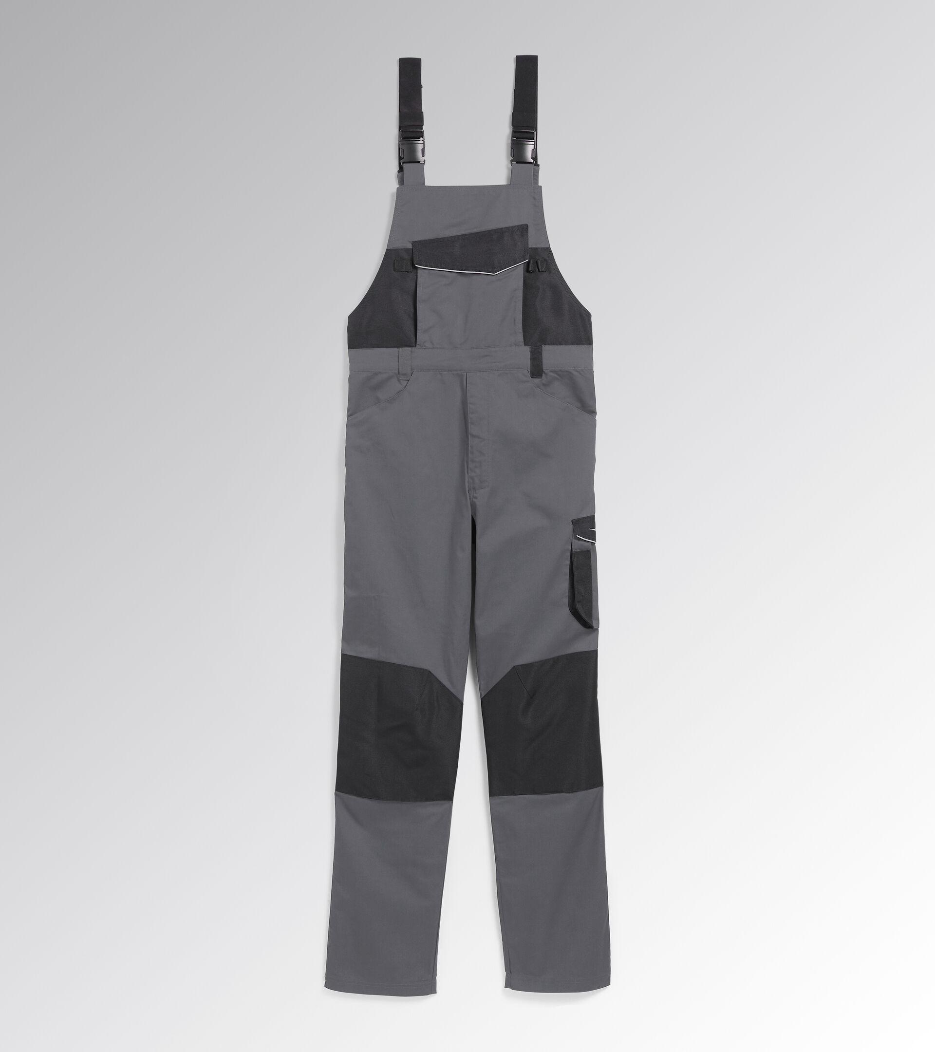 Work coveralls BIB OVERALL POLY STEEL GRAY - Utility