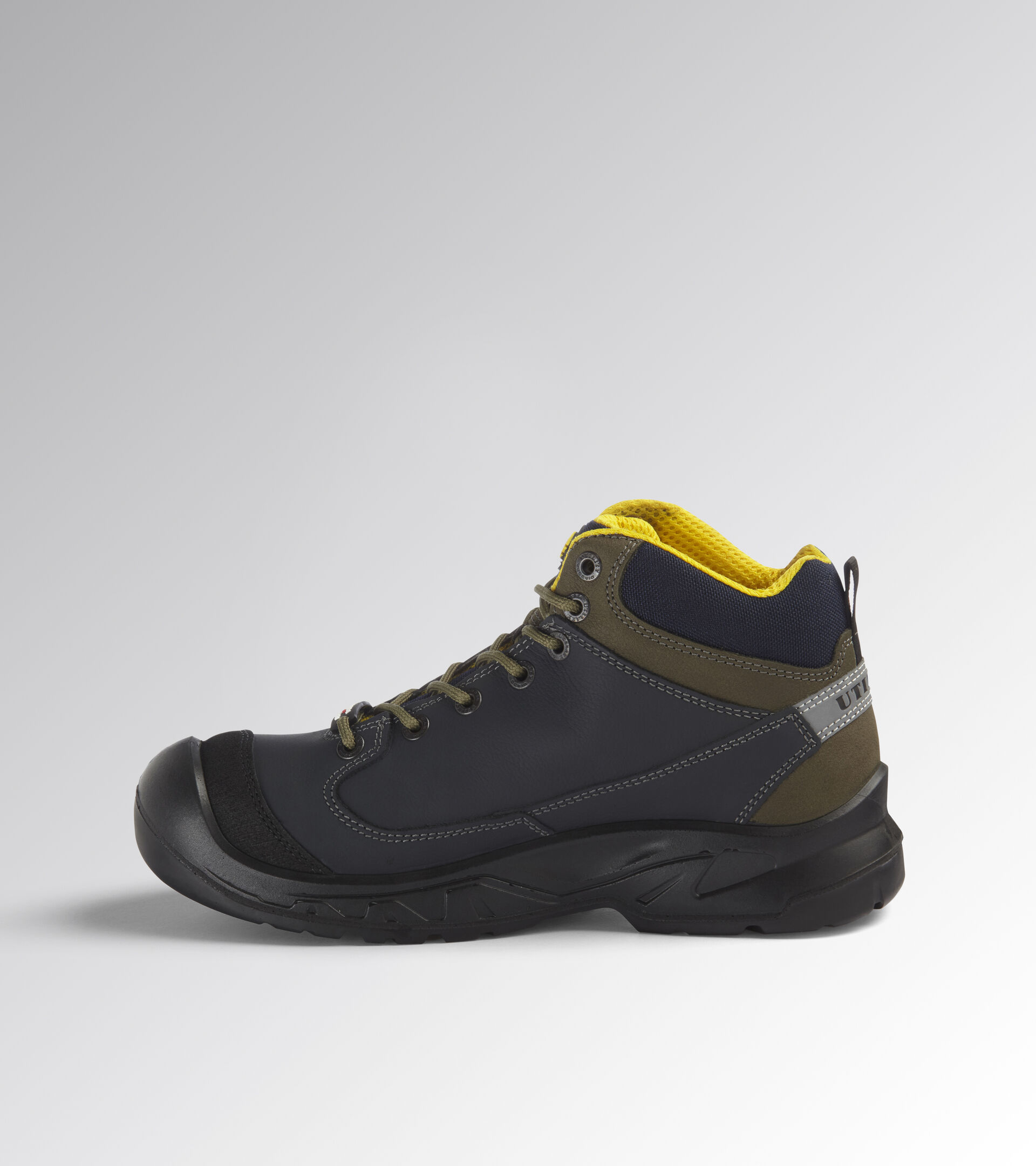 High safety shoe CONTINENTAL MID S3 SRC NAVY/GREEN CONIFER - Utility