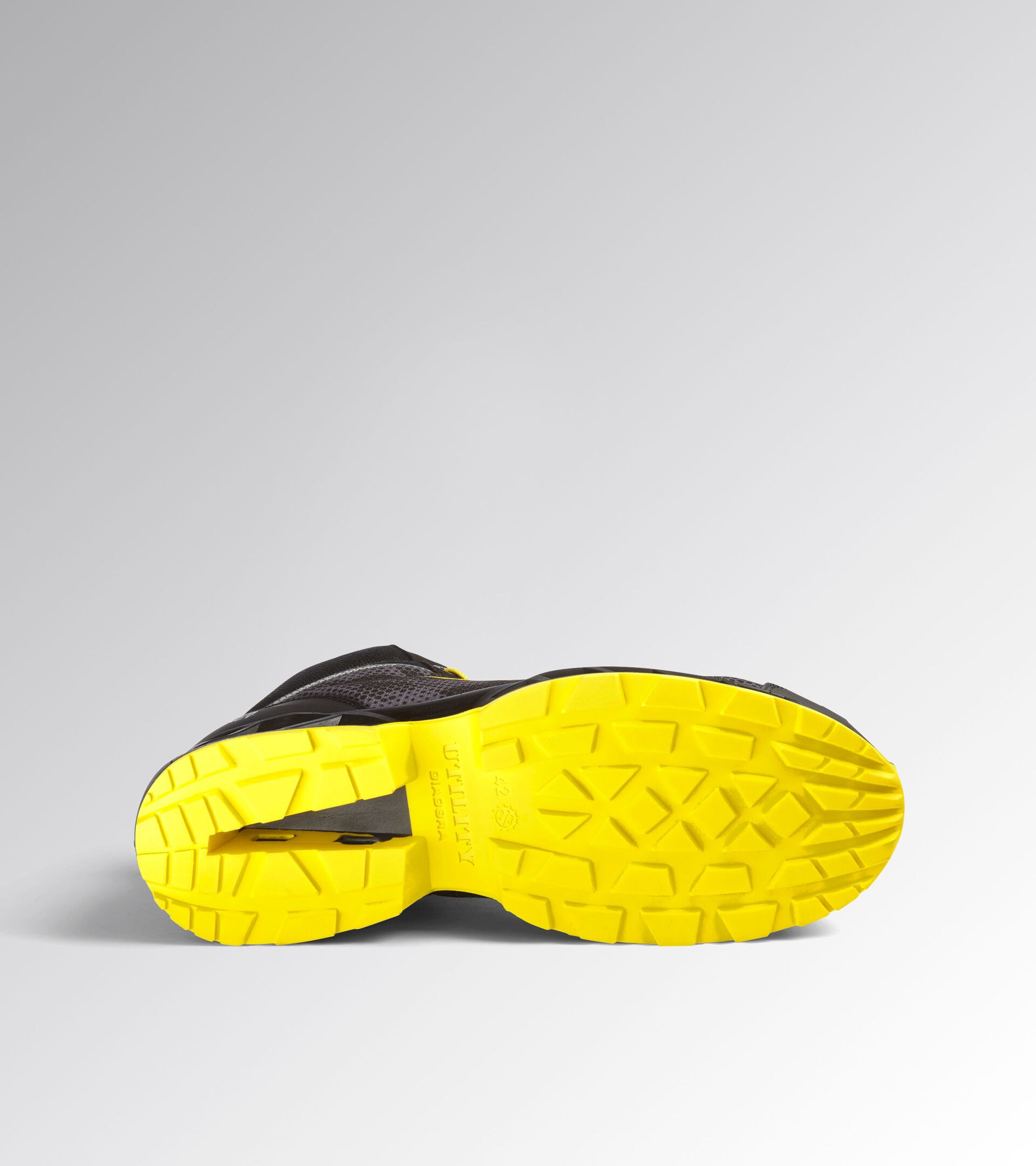 Chaussure de securité montantes SHARK STABLE IMPACT MID S3S FO SR SC ESD NOIR/FUNGUS - Utility