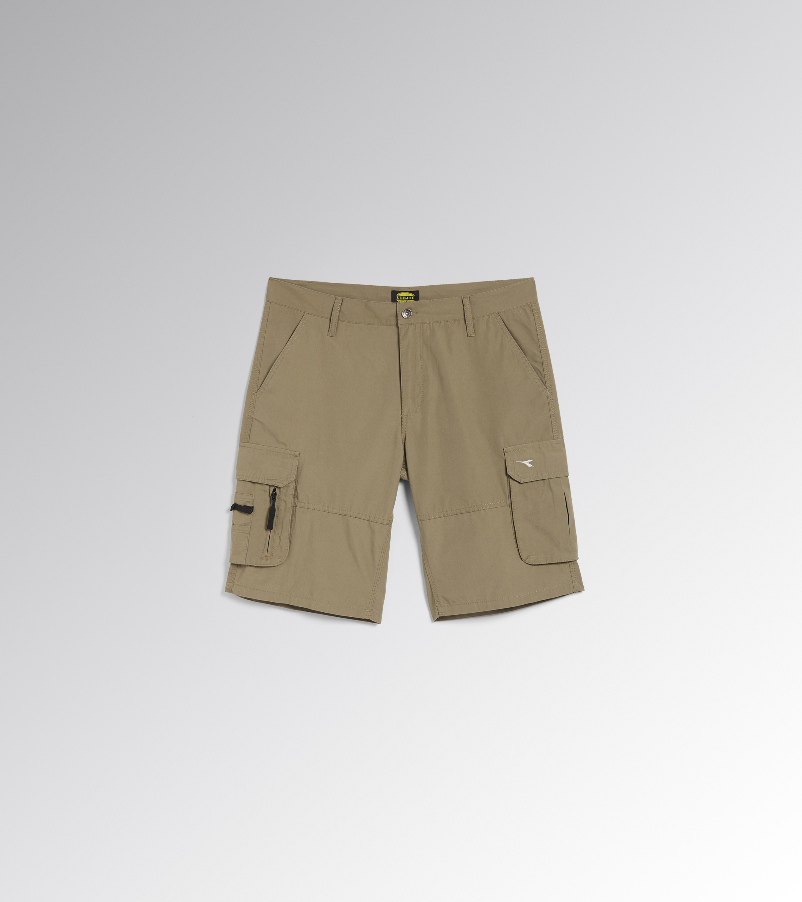 Bermuda Wonder Diadora pantaloncini cargo da lavoro pantaloni corti beige tg M 
