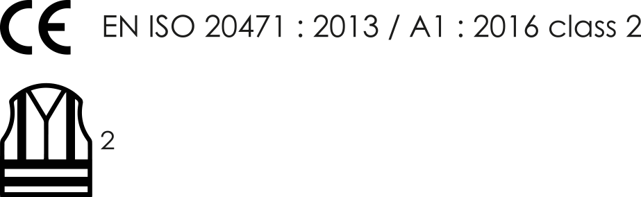 EN ISO 20471:2013/A1:2016 CLASS 2