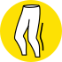 Ergonomic leg fit