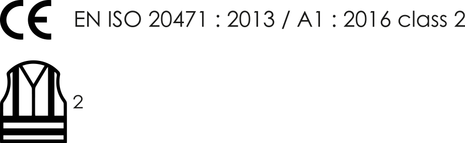 EN ISO 20471:2013/A1:2016 CLASS 2